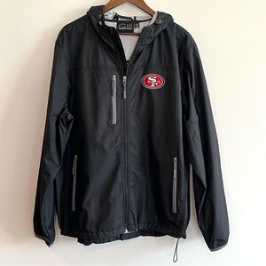 San Francisco 49ers Men's G-III Sports Double Play Black full-zip jacket XL
